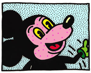 keith haring's mickey